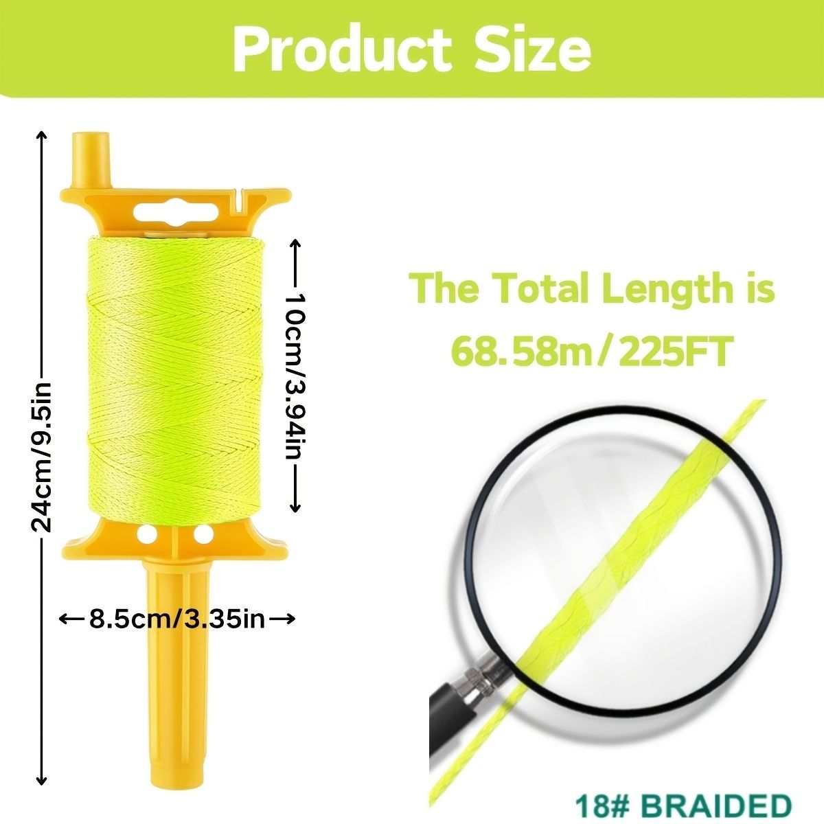 Mason Line with Handle with Re - Braided Line 评论和价格
