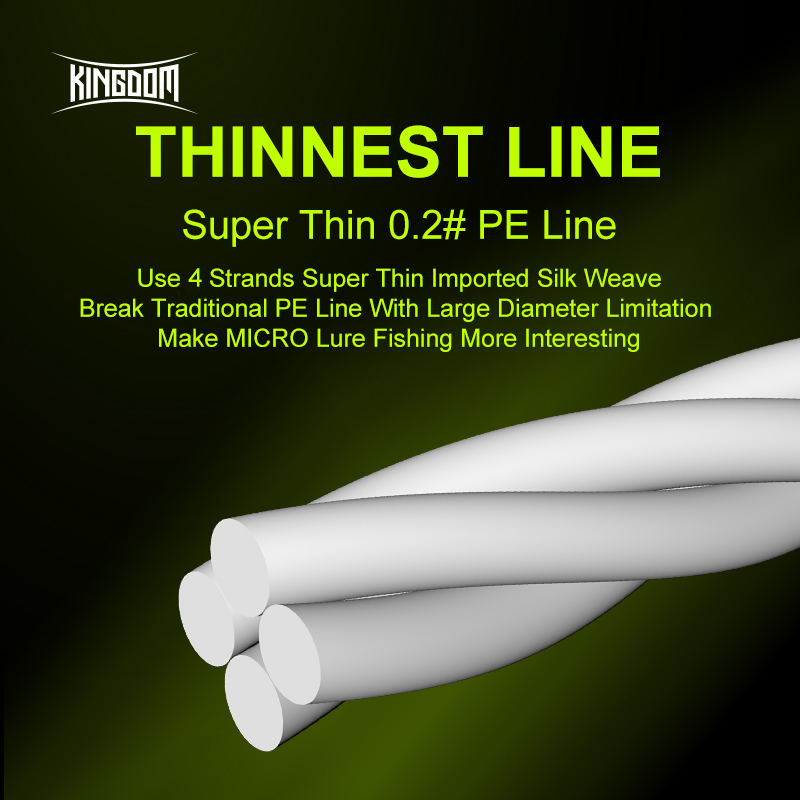 Kingdom THINNEST LINE Super Th - Ice Fishing Line 评论和价格