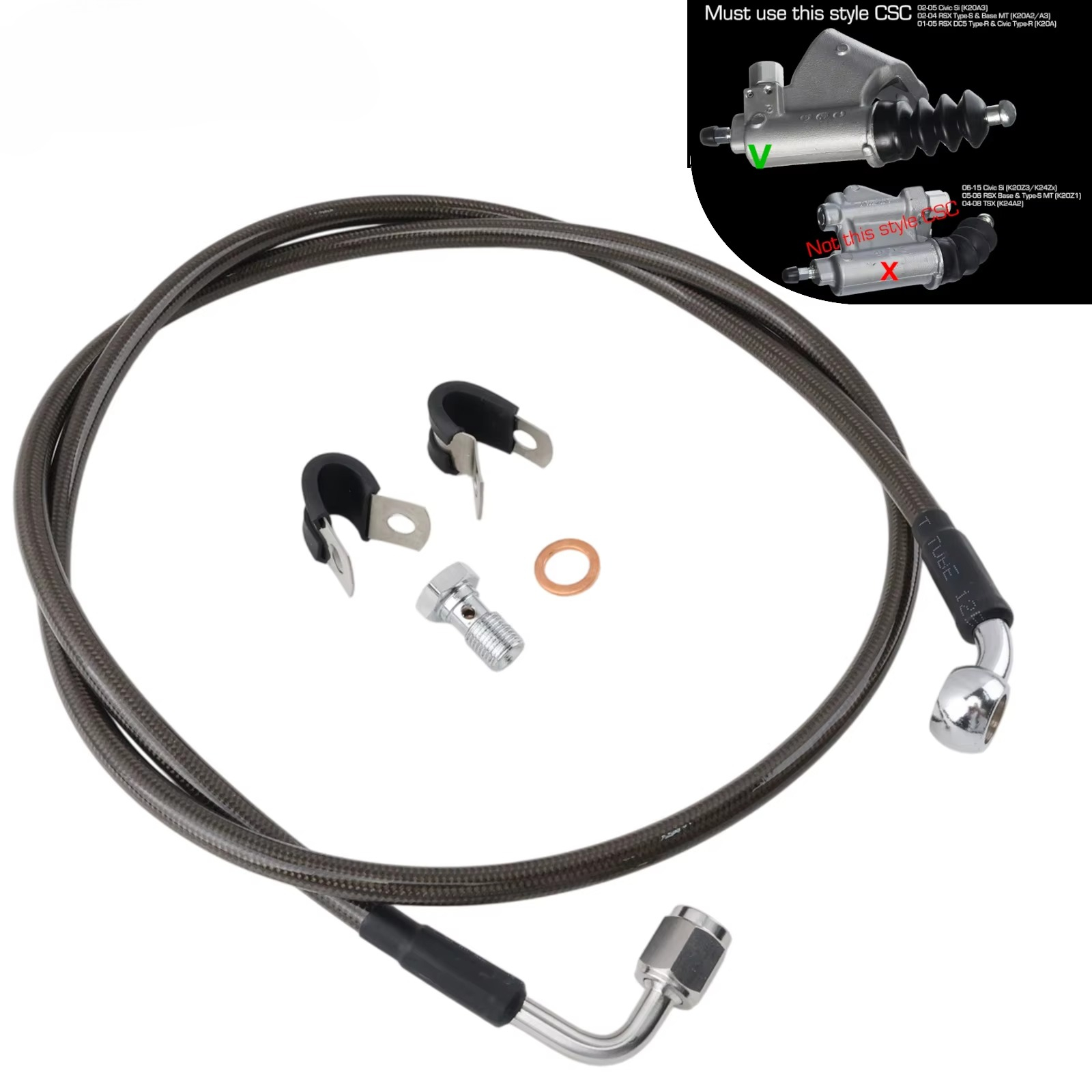 Stainless Braided Hydraulic Cl - Braided Line 评论和价格